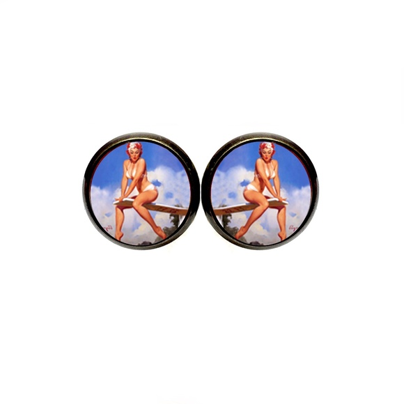 Country Mermaids Jewelry - Pinup Earrings - Pin up, Retro, Vintage